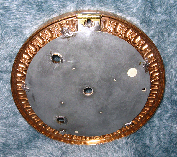 Clock Dial Back Restored